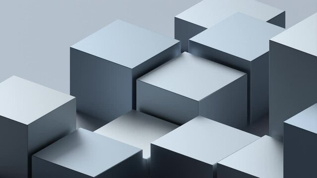 Geometric 3d animation
