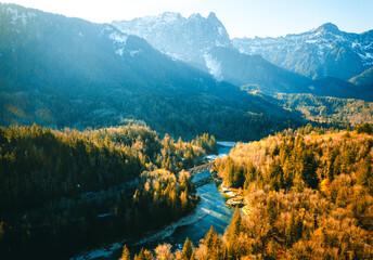 Mount Index and Skykomish River View © Victoria Nefedova