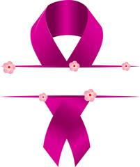 Breast cancer illustration, world cancer day celebration