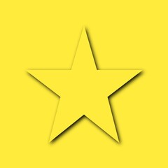 Obraz premium 3d golden star