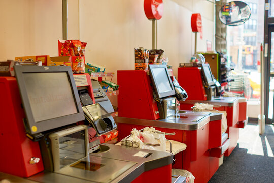NEW YORK - CIRCA MARCH 2016:  interior of CVS store. CVS Pharmacy is an American pharmacy retailer and currently stands as the second largest pharmacy chain, after Walgreens, in the United States