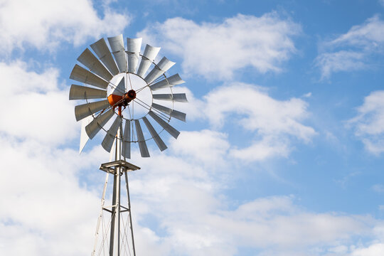 Windmill at Sweet Creek Farm Market in Pike Road, Alabama