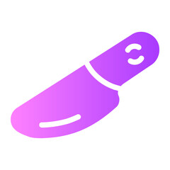 knife gradient icon