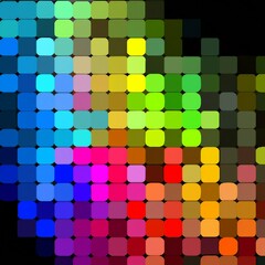 abstract colorful background with squares