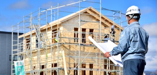 住宅マイホーム工事を監理する一級建築士