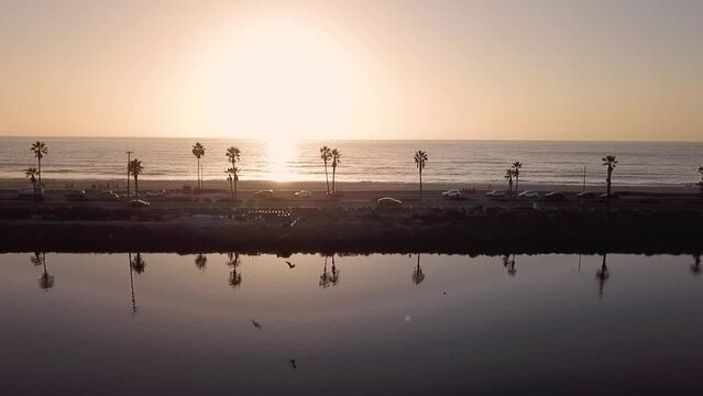 Carlsbad California by drone