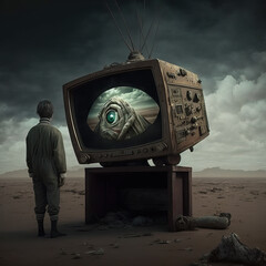 The all seeing television set