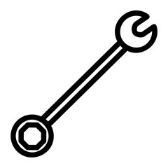 combination wrench icon