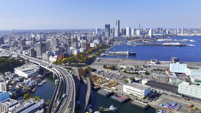 横浜 ドローン 空撮 4K