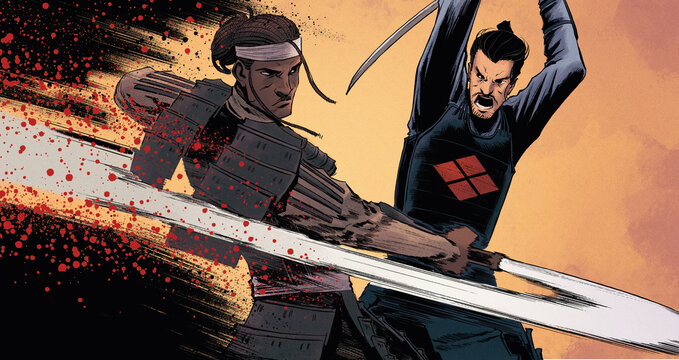 african samurai versus traditional samurai