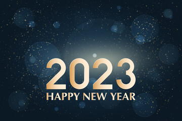 Abstract New Year 2023 background