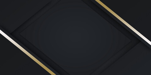 black and gold lines background