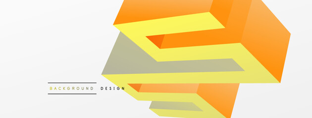 Abstract line background. Trendy techno business template for wallpaper, banner, background or landing