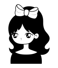 anime lady design