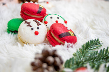 Macarons de natal