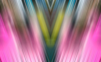 abstract colorful background with lines, v shape