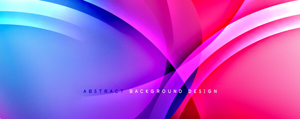 Trendy simple fluid color gradient abstract background with dynamic wave line effect. Vector Illustration For Wallpaper, Banner, Background, Card, Book Illustration, landing page