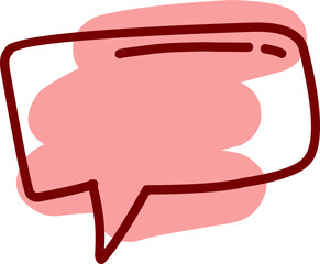 comic speech bubbles element. Cloud cartoon vector illustration