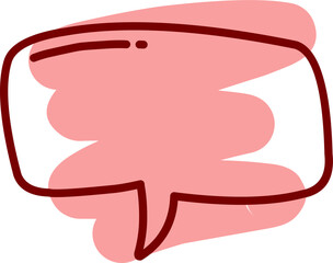 comic speech bubbles element. Cloud cartoon vector illustration