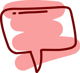 comic speech bubbles element. Cloud cartoon vector illustration