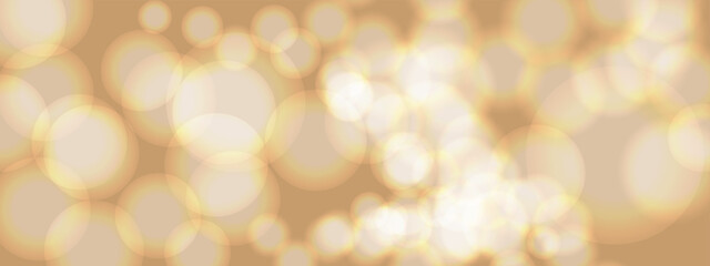 Abstract golden bokeh background. Holiday concept and celebration background for New Year, Anniversary, Wedding, Birthday and many more. Abstract bokeh lights background. Defocused bokeh blur lights.