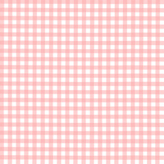 Pattern plaid seamless plaid repeating vector with pink and white color design for textiles, tartan, chess table backgrounds for tablecloths, print, gift wrap. illustration vector 10 eps.