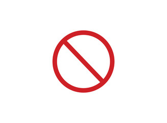 Stop sign icon design. isolated on white background.