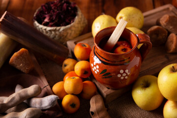 Ponche de Frutas Navideño. In Mexico, Christmas fruit punch is a hot fruit-infused drink, traditionally consumed in the December season during posadas and Christmas Eve.