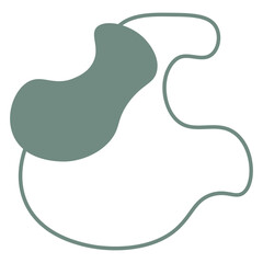 Organic Blob Shape Element