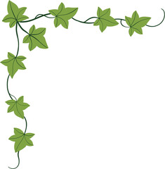 Simplicity ivy freehand drawing
