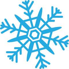 blue snowflake ornament