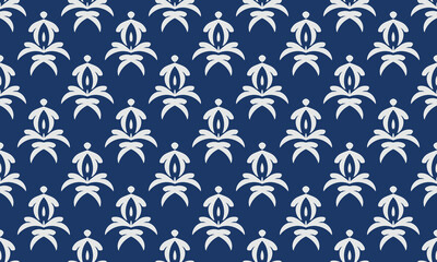 Damask Fleur de Lis patterns vector seamless background wallpaper Fleur de Lis pattern African Digital texture Design for print printable fabric saree border.