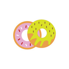 Fototapeta premium donut icon