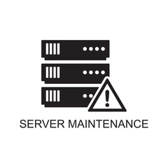 server maintenance icon , technology icon