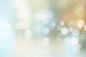 Obraz premium abstract bokeh background green and white