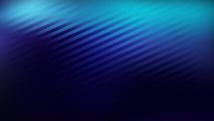 Abstract gradient blue stripes background with loop motion design.