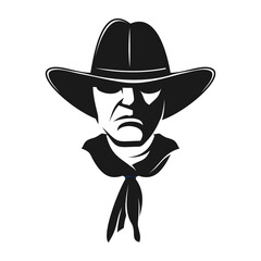 ranger police head design vector