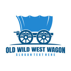 old wagon design logo vector © innova