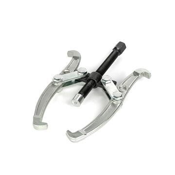 new metal two Jaws puller tool for remove steering rods or gears and ball bearings isolated over white background