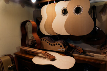 Inside Luthier Workshop