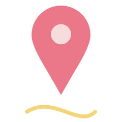 location flat icon