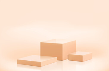 pastel boxes product display