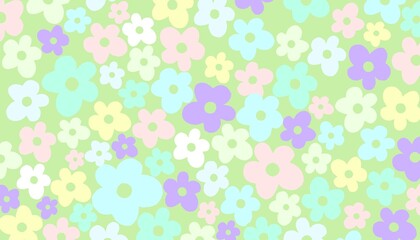 pattern with flowers