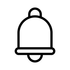 bell line icon illustration vector graphic