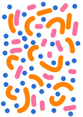 Dots Lines Background 