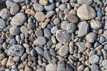 Sea pebble beautiful nature background