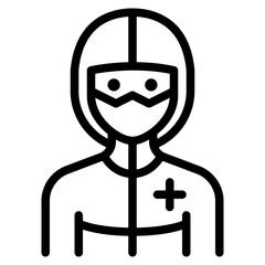 doctor outline icon