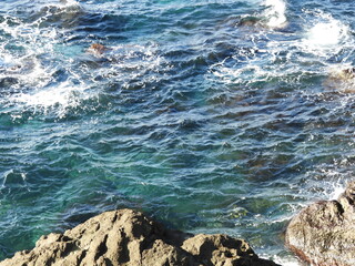 冬の日本海・青森県深浦町