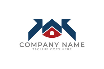 real estate logo design, abstract letter w logo design