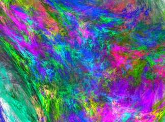 Photo sur Plexiglas Mélange de couleurs Abstract fractal graphics. Design element. Multicolor